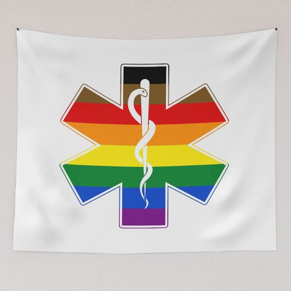 Item preview, Star of Life Philly Pride designed and sold by Sun Dog Montana.