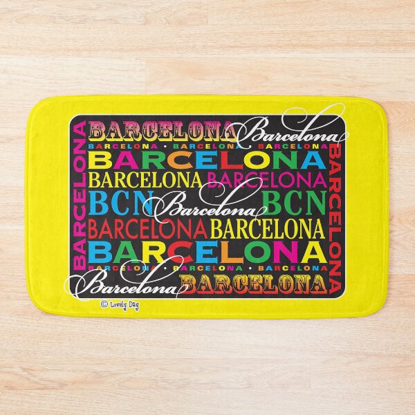 Item preview, Barcelona Script Famous Lovely Day Design designed and sold by Lovely Day.