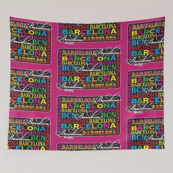 Item preview, Barcelona Script Famous Lovely Day Design designed and sold by Lovely Day.