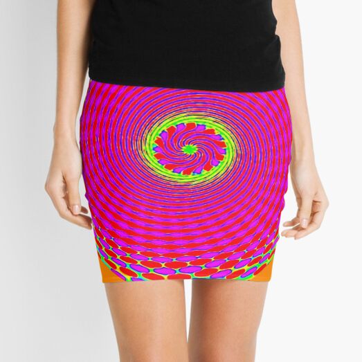 ORANGE SUNSHINE Mini Skirt