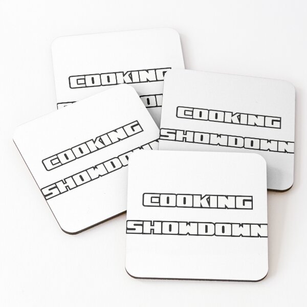 Item preview, Cooking Showdown Text Design designed and sold by Aldrin Capco.