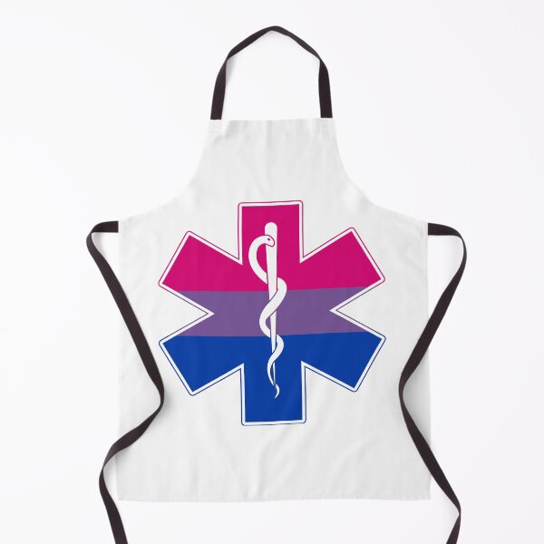 Item preview, Star of Life Bi Pride designed and sold by Sun Dog Montana.
