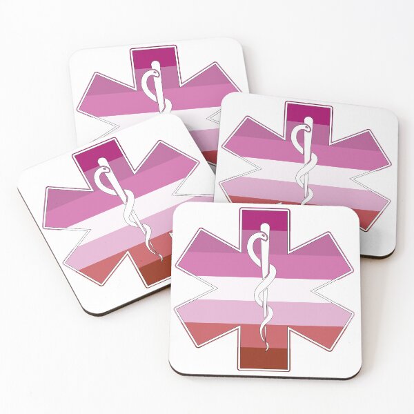Item preview, Star of Life Lesbian Pride designed and sold by Sun Dog Montana.