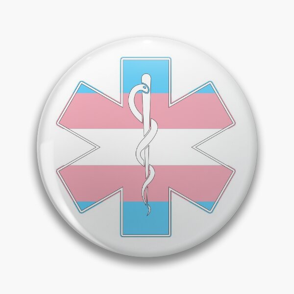 Item preview, Star of Life Trans Pride designed and sold by Sun Dog Montana.