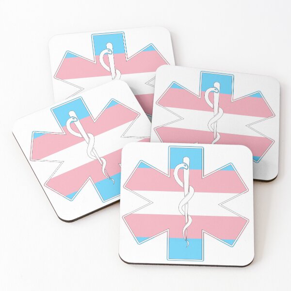 Item preview, Star of Life Trans Pride designed and sold by Sun Dog Montana.