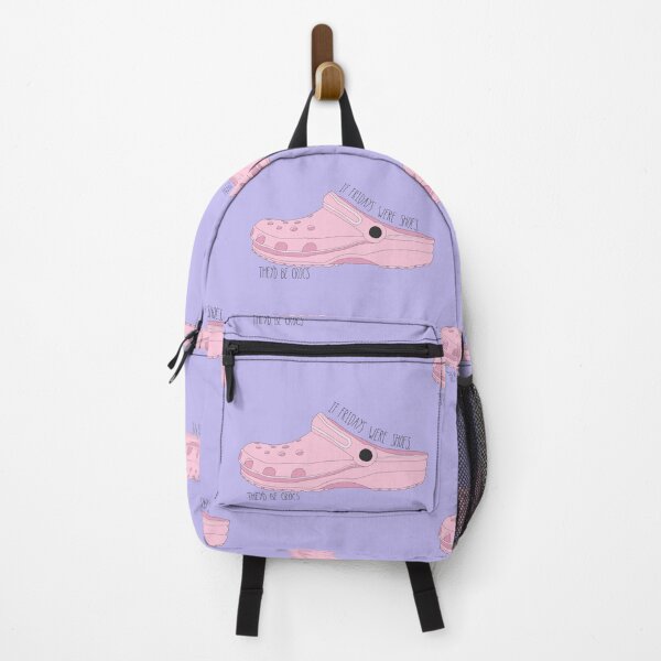 Item preview, Cute and funny pastel pink crocs pun sticker designed and sold by Firandi.