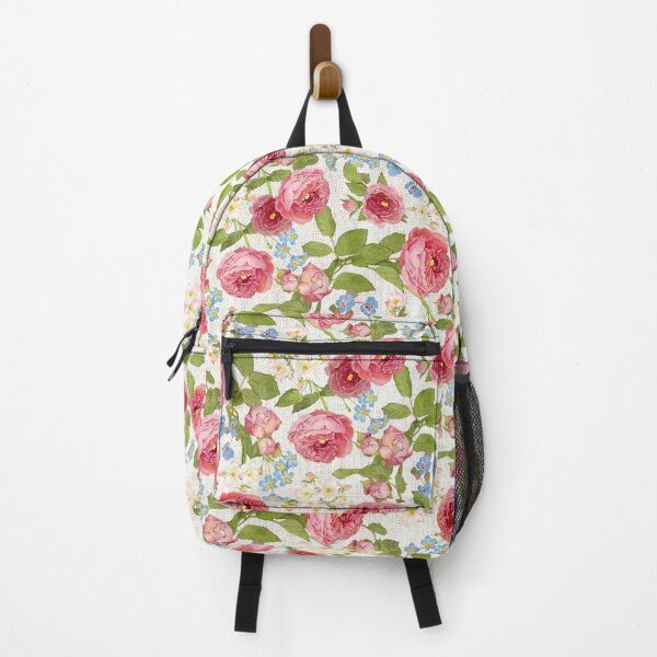 Item preview, Roses on Linen designed and sold by Lynnea Washburn.
