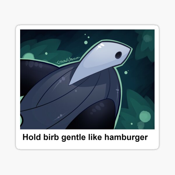 "Maskfly Birb (Hollow Knight)" Sticker for Sale by CrystalUranium