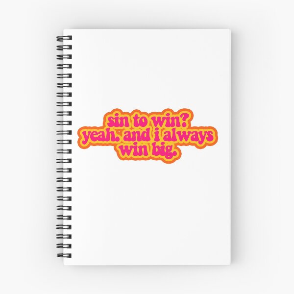 Item preview, sin to win quote design designed and sold by emj0907.