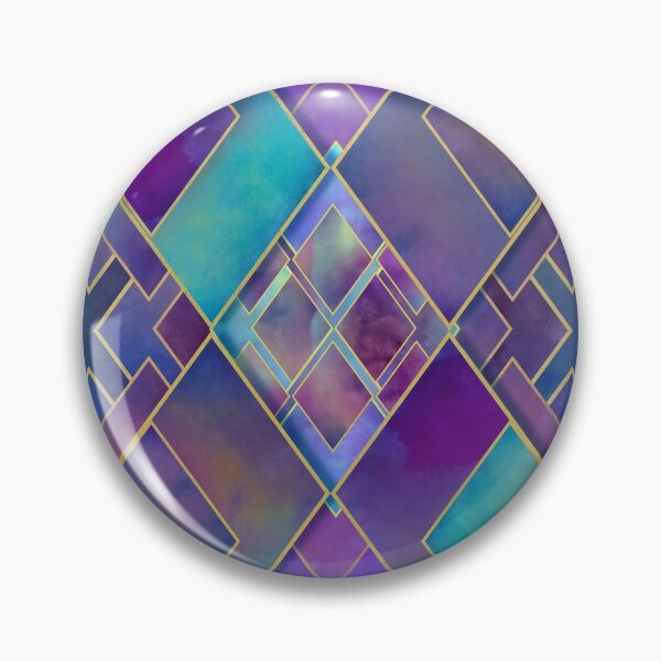 Item preview, Purple Futuristic Diamond Pattern designed and sold by Stephanie McRae.