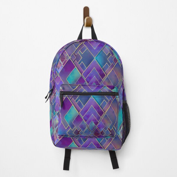 Item preview, Purple Futuristic Diamond Pattern designed and sold by Stephanie McRae.