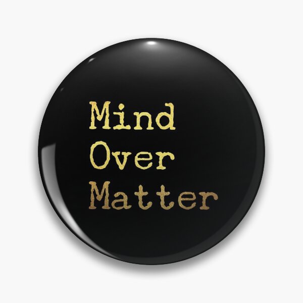 Item preview, Mind Over Matter Subliminal Typography designed and sold by CarpeDiemLife.