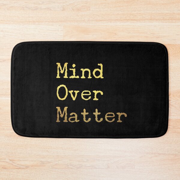 Item preview, Mind Over Matter Subliminal Typography designed and sold by CarpeDiemLife.