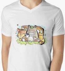 Totoro Men's V-Neck T-Shirt