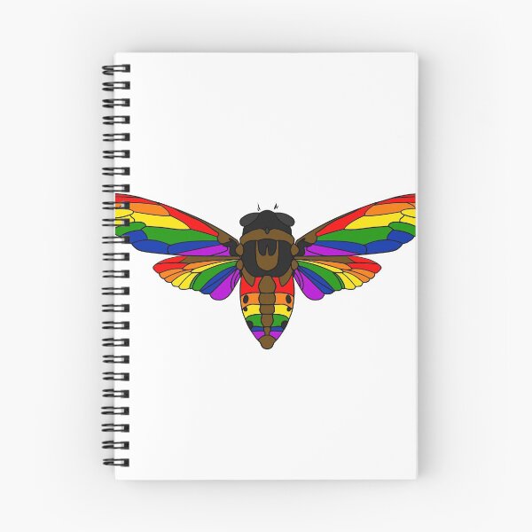 Artikelvorschau, Gay Pride Cicada entworfen und verkauft von Carrion MacReady.