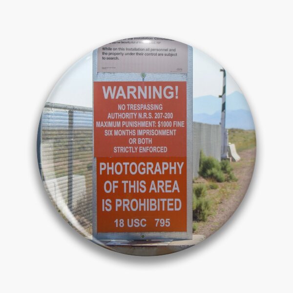 Item preview, Area 51 Warnings designed and sold by Schummi.