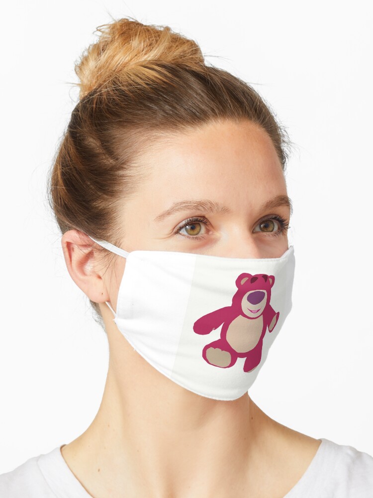 Lotso The Bear Mask By Baysprinkle Redbubble - roblox bear mask wallpaper