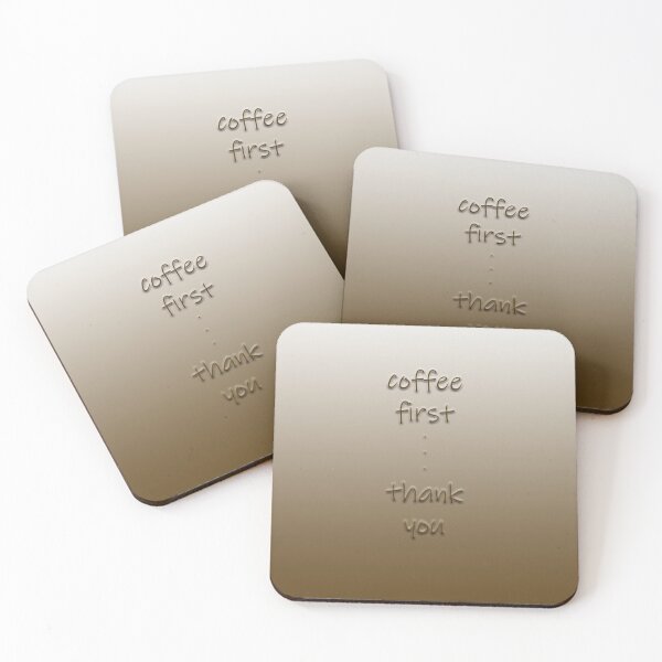 Item preview, Coffe First thank you designed and sold by oxoxoxo.