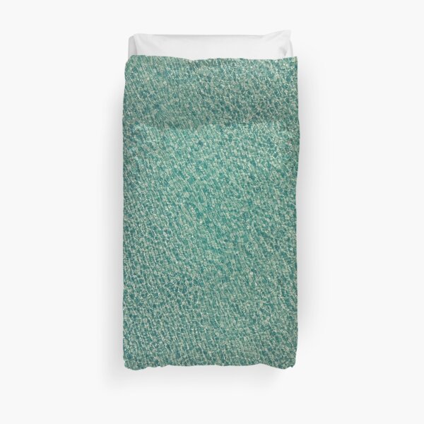 Green Ocean Duvet Cover