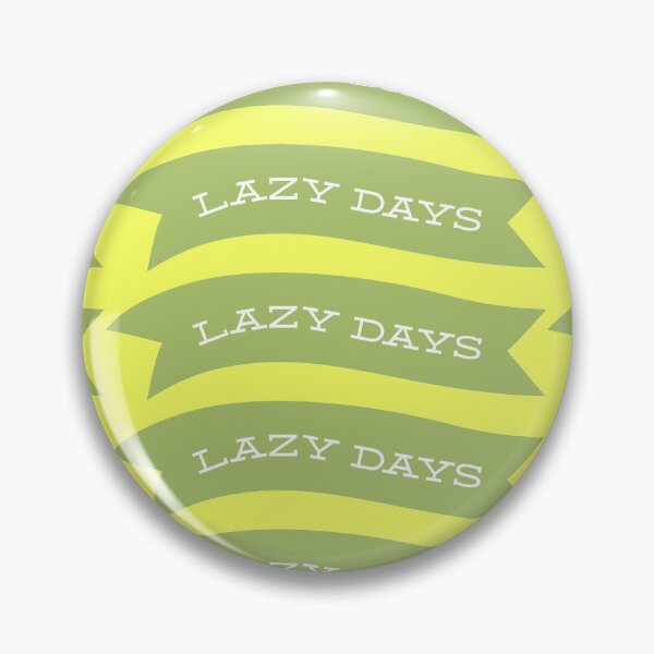 Item preview, Lazy Days Green Banner Pattern on Yellow Background designed and sold by Textography1.