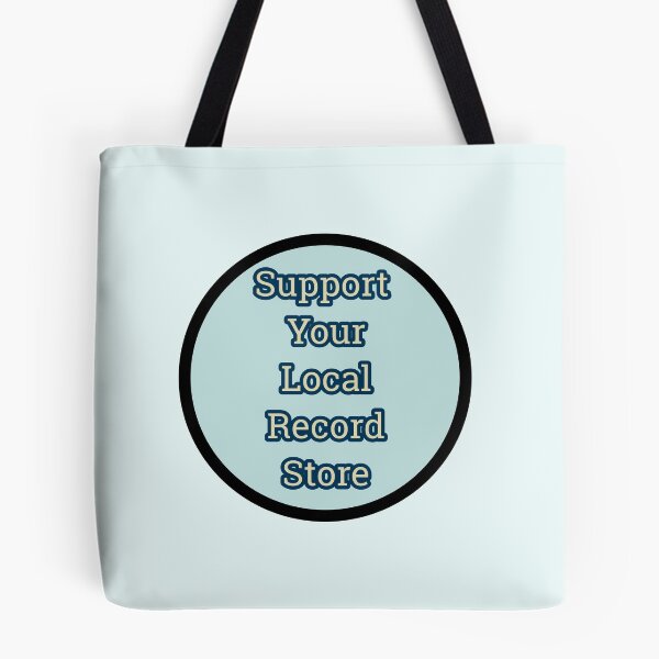 Item preview, Support Your Local Record Store designed and sold by Feel-GoodPrints.