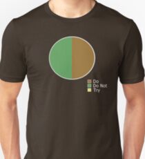 Pie Chart of Jedi Wisdom Unisex T-Shirt