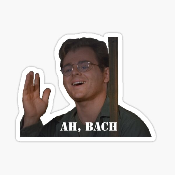 Good Old Johann Sebastian Sticker