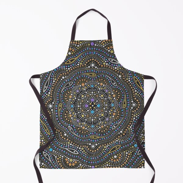 Item preview, Colourful Dot Art Mandala designed and sold by Scarlet Barnett.