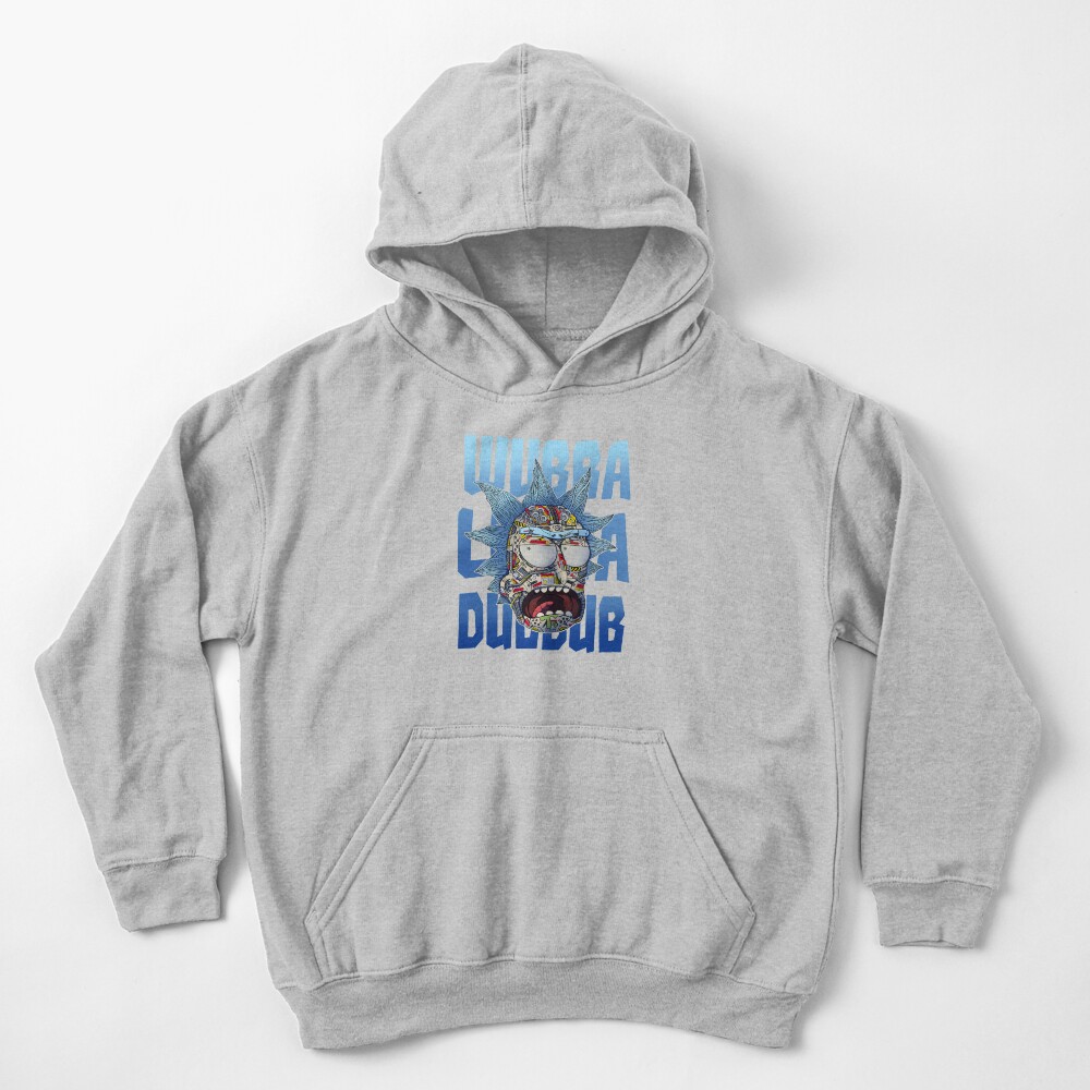 Mecha Rick Kids Pullover Hoodie