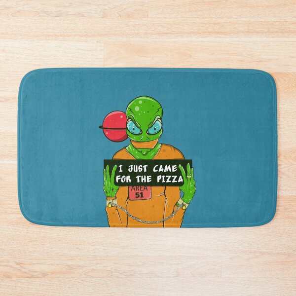 Item preview, Pizza alien Area 51 designed and sold by piedaydesigns.