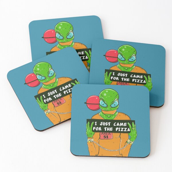 Item preview, Pizza alien Area 51 designed and sold by piedaydesigns.