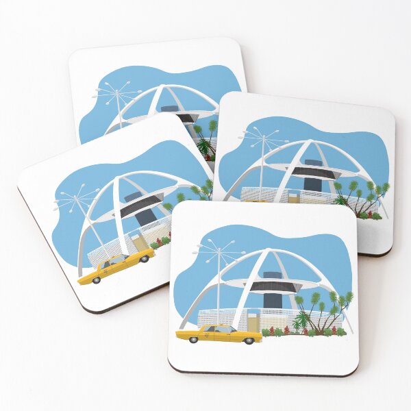 Item preview, LAX Theme Building Airport Googie  designed and sold by jenbucheli.