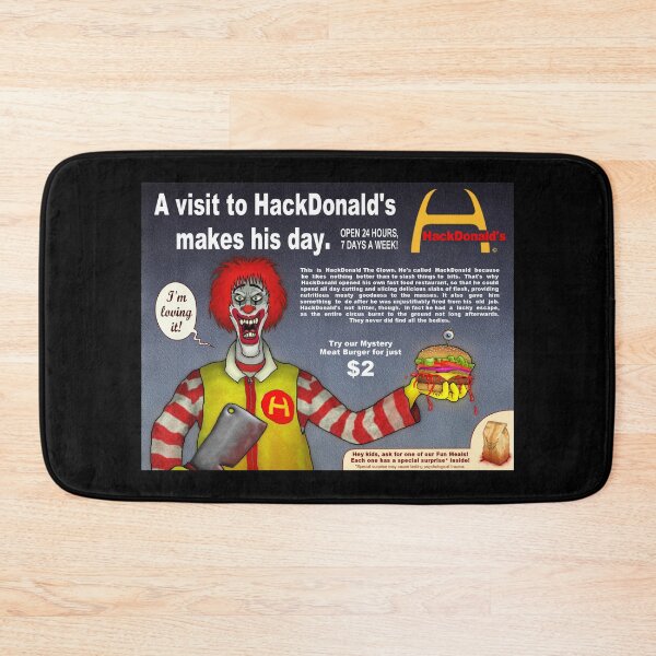 Item preview, HackDonald's designed and sold by MalcolmKirk.