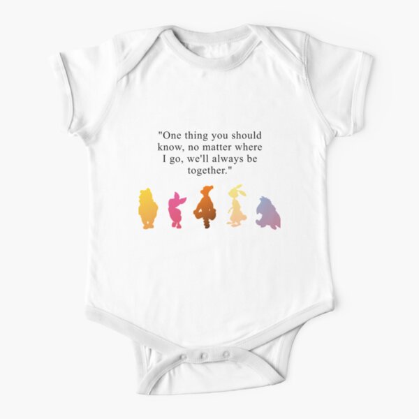 Winnie The Pooh Short Sleeve Baby One Piece Redbubble