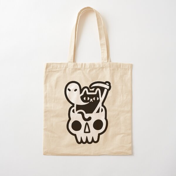 Doom Cat Cotton Tote Bag