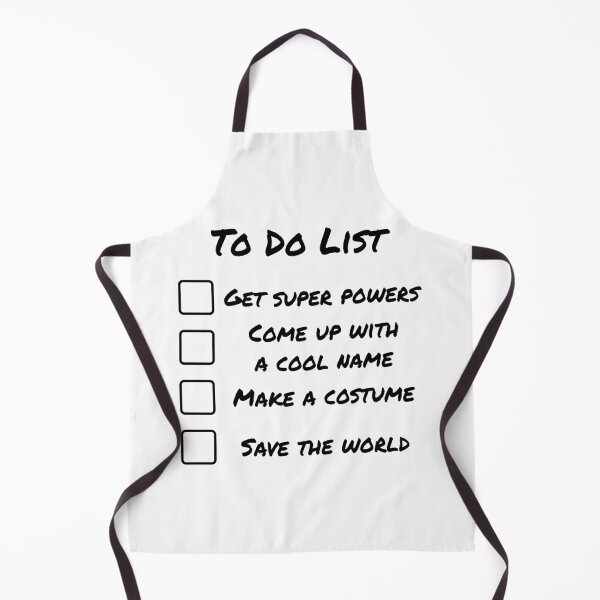 Item preview, To Do List (Superhero Version) designed and sold by CenturyComics.