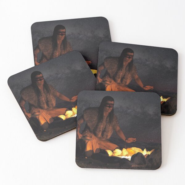 Item preview, Warrior by the Campfire designed and sold by Daniel Eskridge.