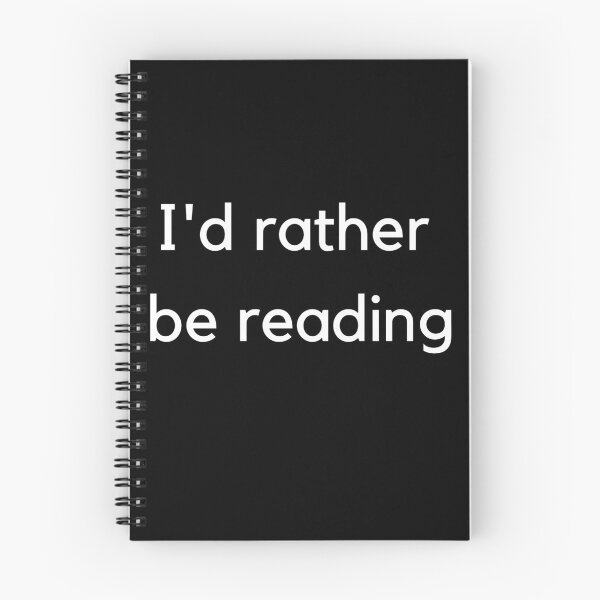 Item preview, I'd rather be reading designed and sold by Paperfly Studio.