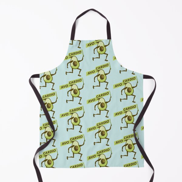 Item preview, AVO-CARDIO funny avocardo running designed and sold by piedaydesigns.