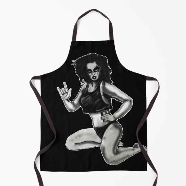 Item preview, Black Metal Pin Up Girl designed and sold by SilentlyRob668.