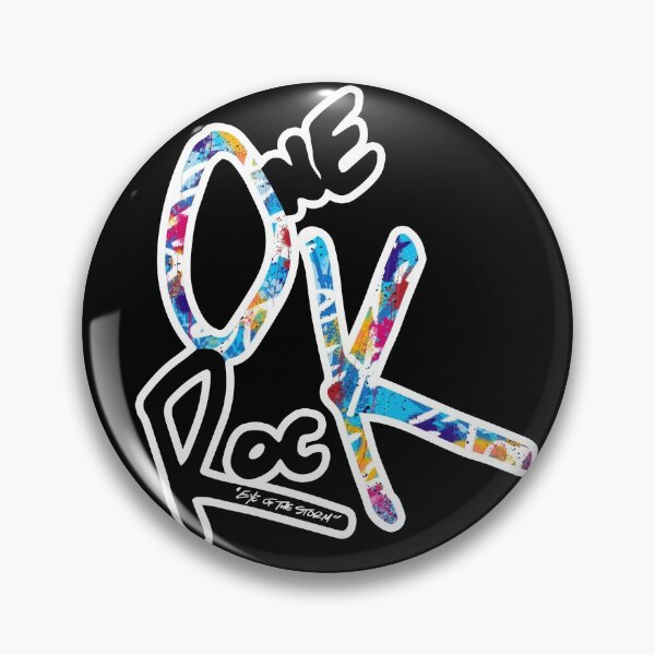 Item preview, One OK Rock Eye of the Storm Black w/ White Outline designed and sold by Nightlea.