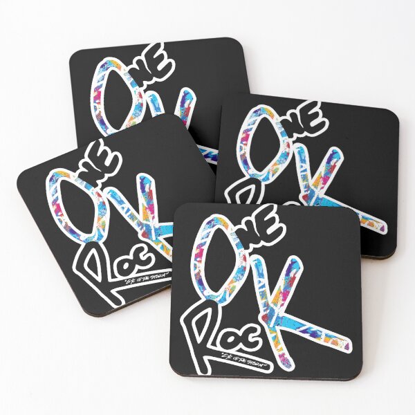 Item preview, One OK Rock Eye of the Storm Black w/ White Outline designed and sold by Nightlea.