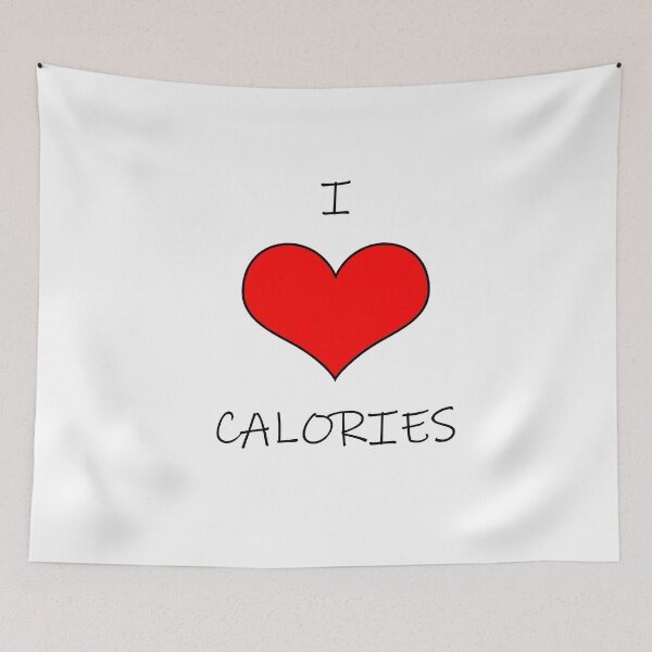 Item preview, I LOVE CALORIES designed and sold by oxoxoxo.