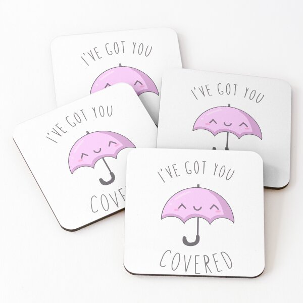 Item preview, Cute Umbrella “I’ve Got You Covered” Pun  designed and sold by hippydoda.