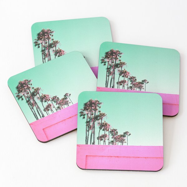 Item preview, Queen Palms Color Block  designed and sold by leahdmartinez.