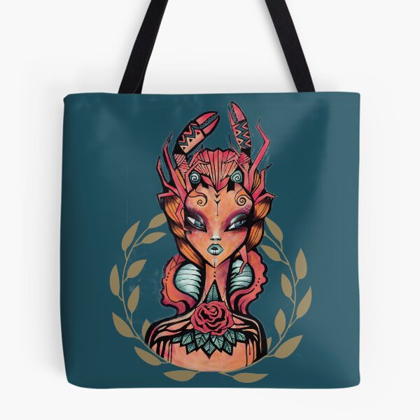 Item preview, Alternative Cancer Mermaid person designed and sold by Zsuzsa illustration.