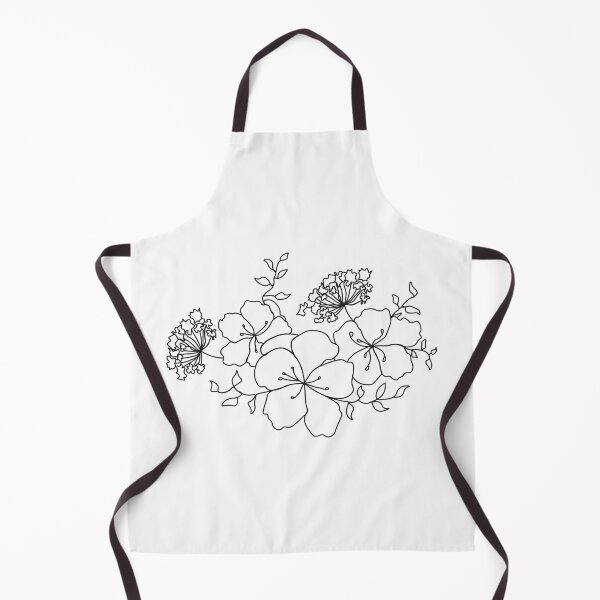 Item preview, Simple flower outline designed and sold by hollymjohnson.
