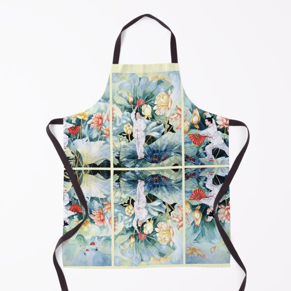 Item preview, Scarf - Chinese Lotus Dancers designed and sold by scallyart.