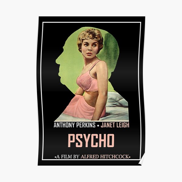 Psycho Alternative Film Poster Poster
