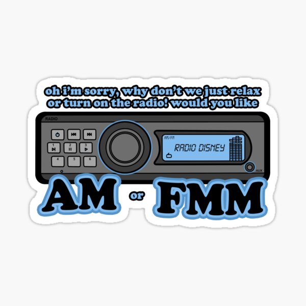AMM OR FMMMM (Z&C pack) Sticker